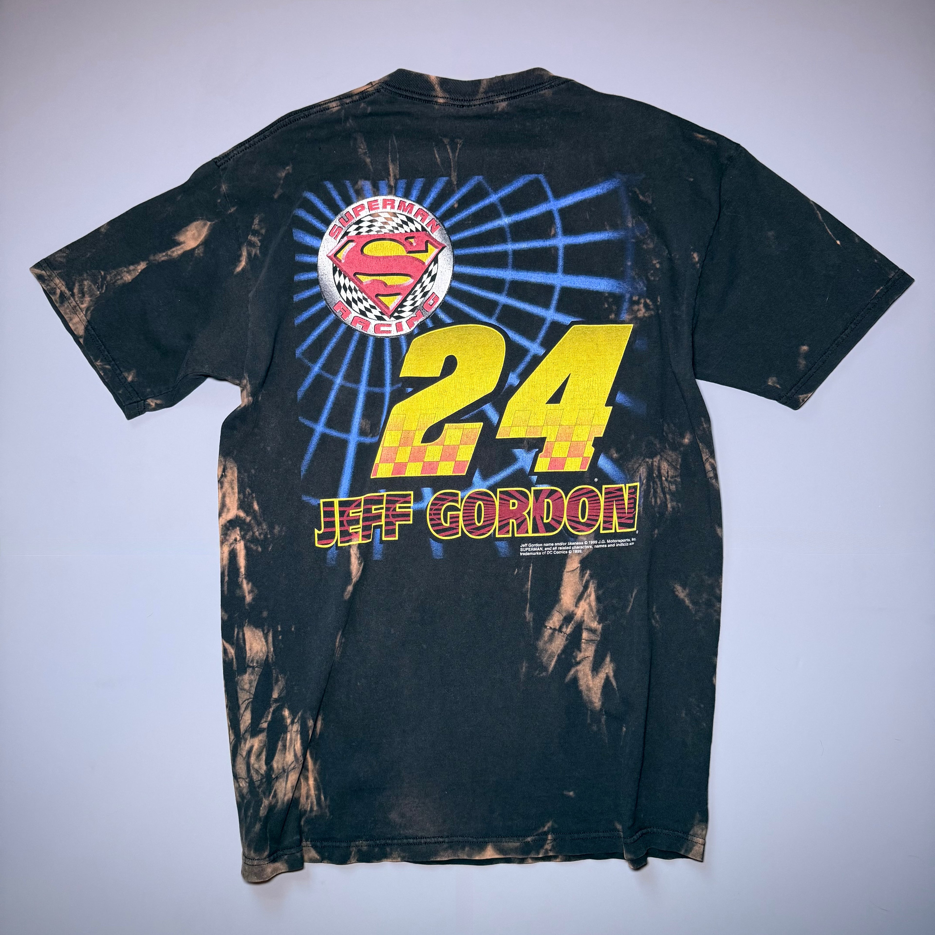 1999 Jeff Gordon Superman "A Galaxy Saved" Nascar T-Shirt