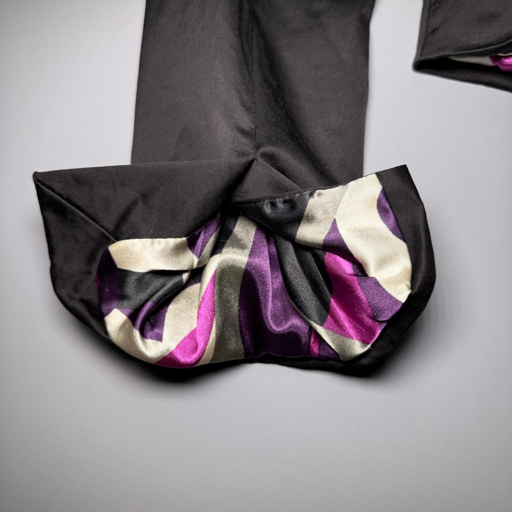 XXI Forever 21 Silk Blend Satin Cropped Blazer