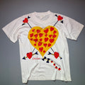 90s Escada By Margaretha Ley Heart Sequin Tee Shirt