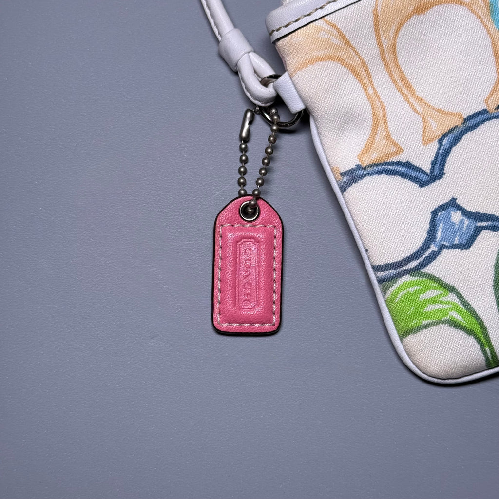 Coach Multicolor Scribble Wristlet