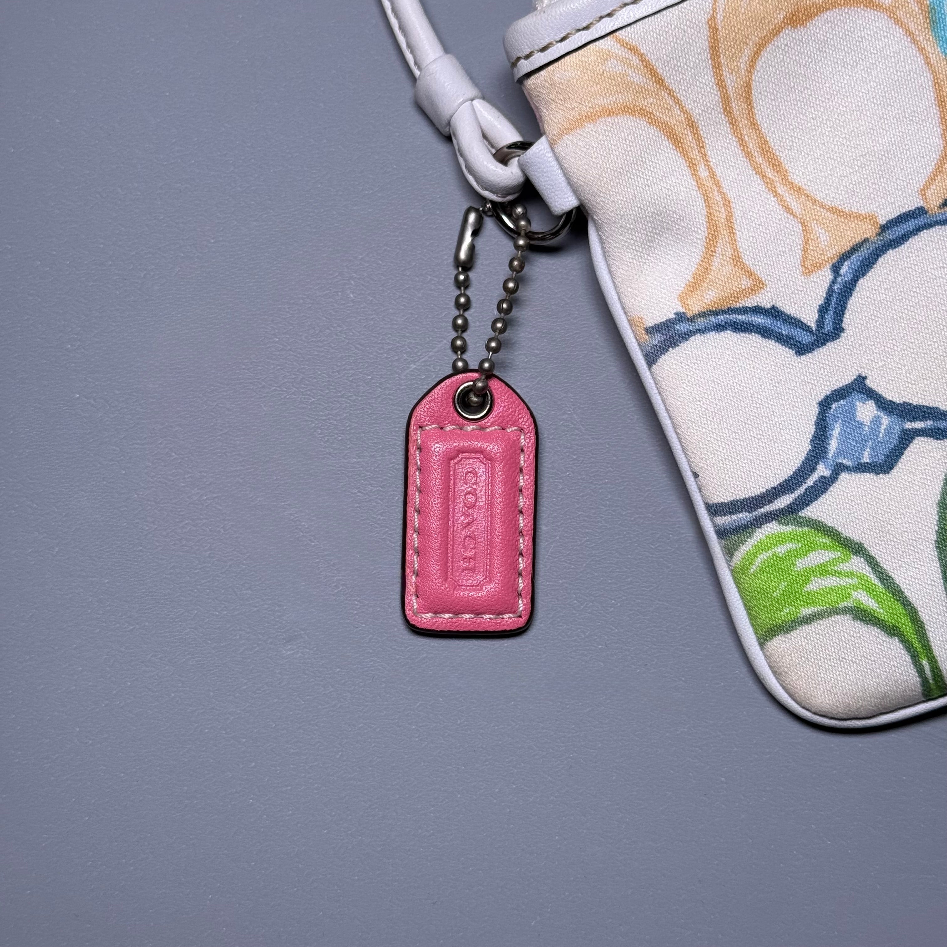 Coach Multicolor Scribble Wristlet
