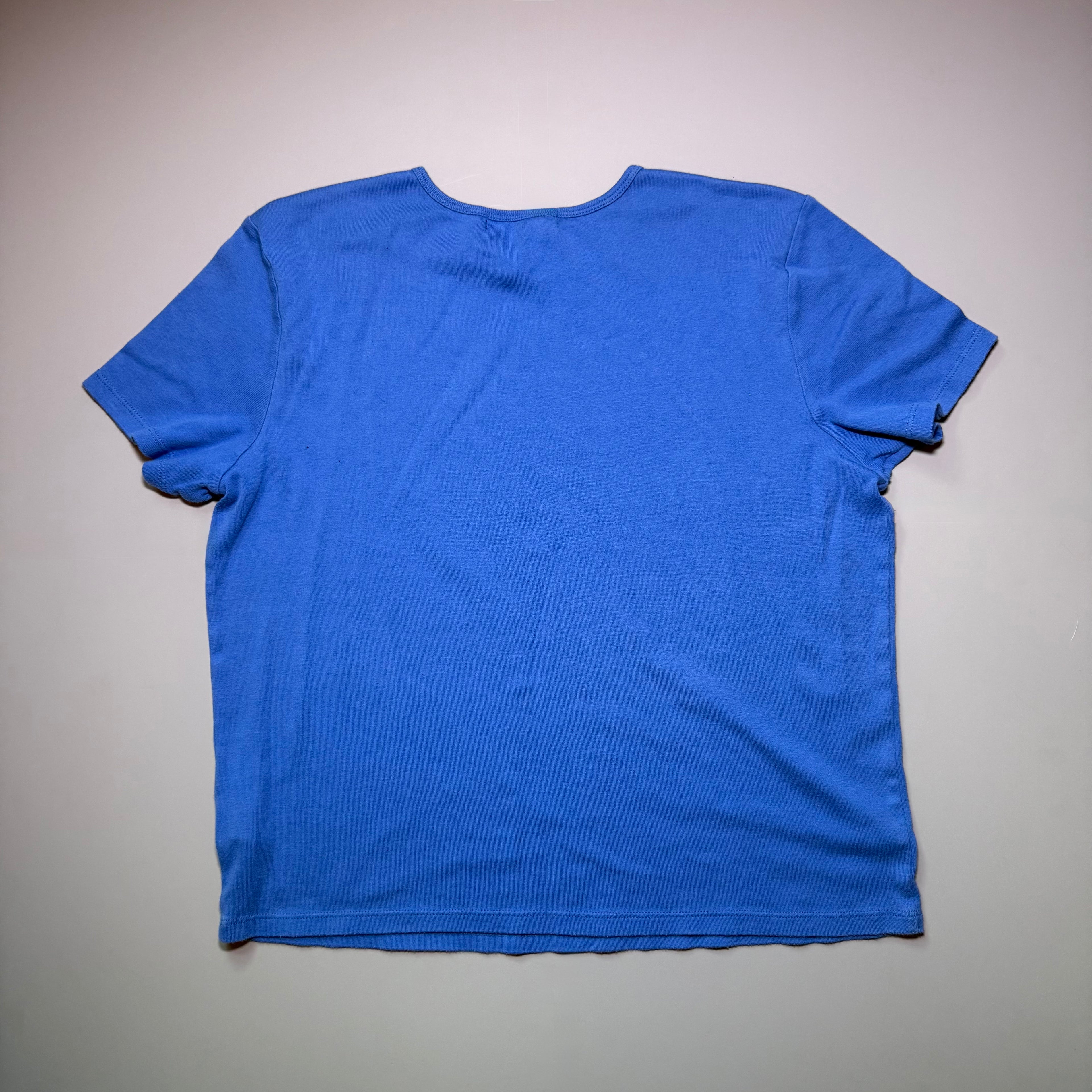 90’s Lauren Ralph Lauren Royal Blue Studded top
