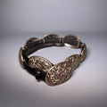 Brighton Silver Concho Floral Belt