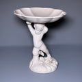 Pr. Ceramic Cupid Form Compotes Made in Italy
