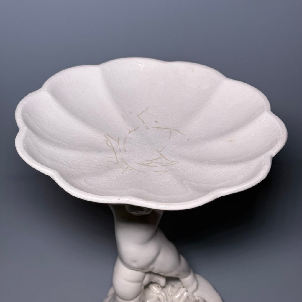 Pr. Ceramic Cupid Form Compotes Made in Italy